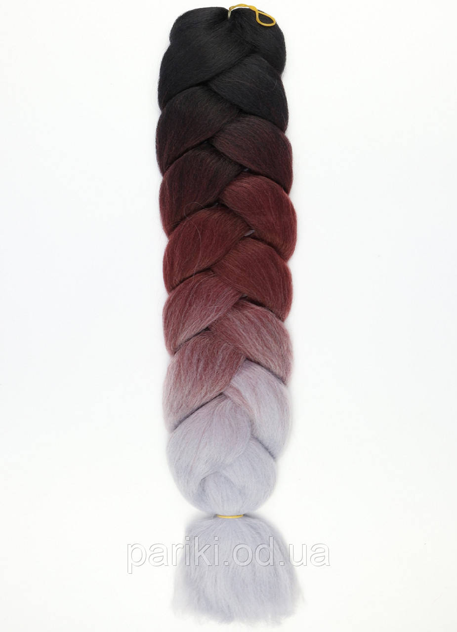 КАНЕКАЛОН 80см. 165гр. Омбре3  "Jumbo braid"