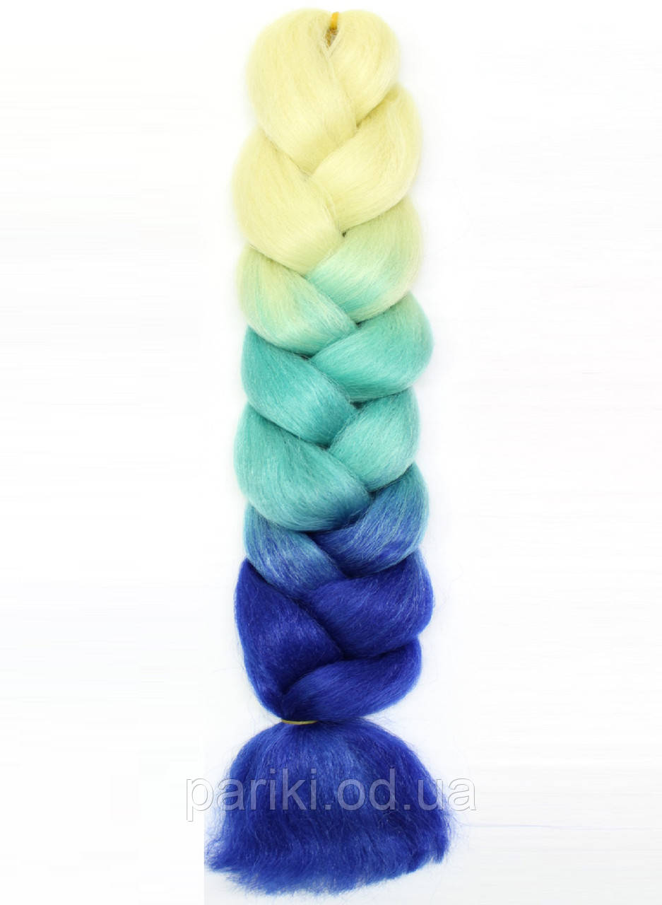 КАНЕКАЛОН 80см. 165гр. Омбре3  "Jumbo braid"