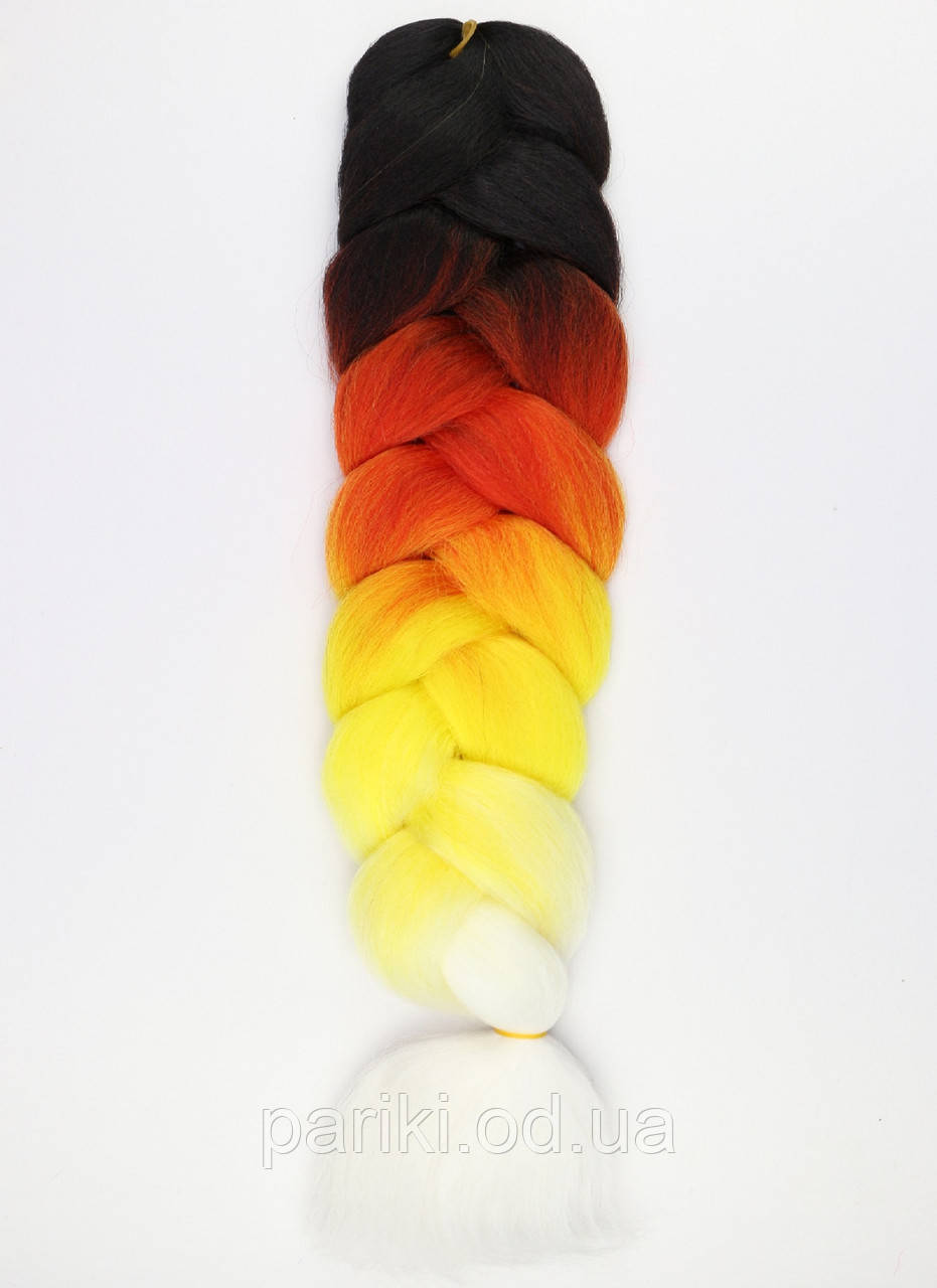 КАНЕКАЛОН 80см. 165гр. Омбре4  "Jumbo braid"