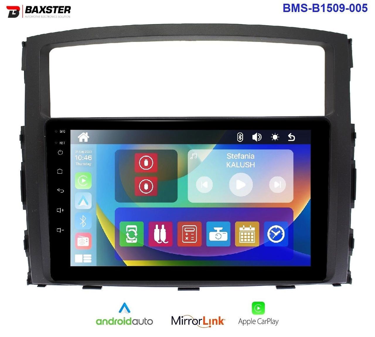 Штатна магнітола Baxster BMS-B1509-005 Mitsubishi Pajero IV