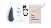Вібратор для стимуляції клітора безшумний Womanizer Vibe, темно-синій 18+, фото 7