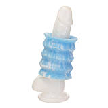 Мастурбатор ADDICTION Silicone Reversible Stroker – Glow in the Dark kitty.in.ua, фото 6