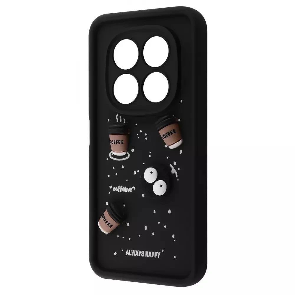 Чохол-накладка PRC Pretty Things Case Xiaomi Redmi Note 14 Pro Plus Black Brown Coffee (600490806)