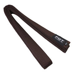 Пояс для кімоно коричневий FGT 280 см
