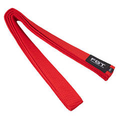 Пояс для кімоно червоний FGT 280 см