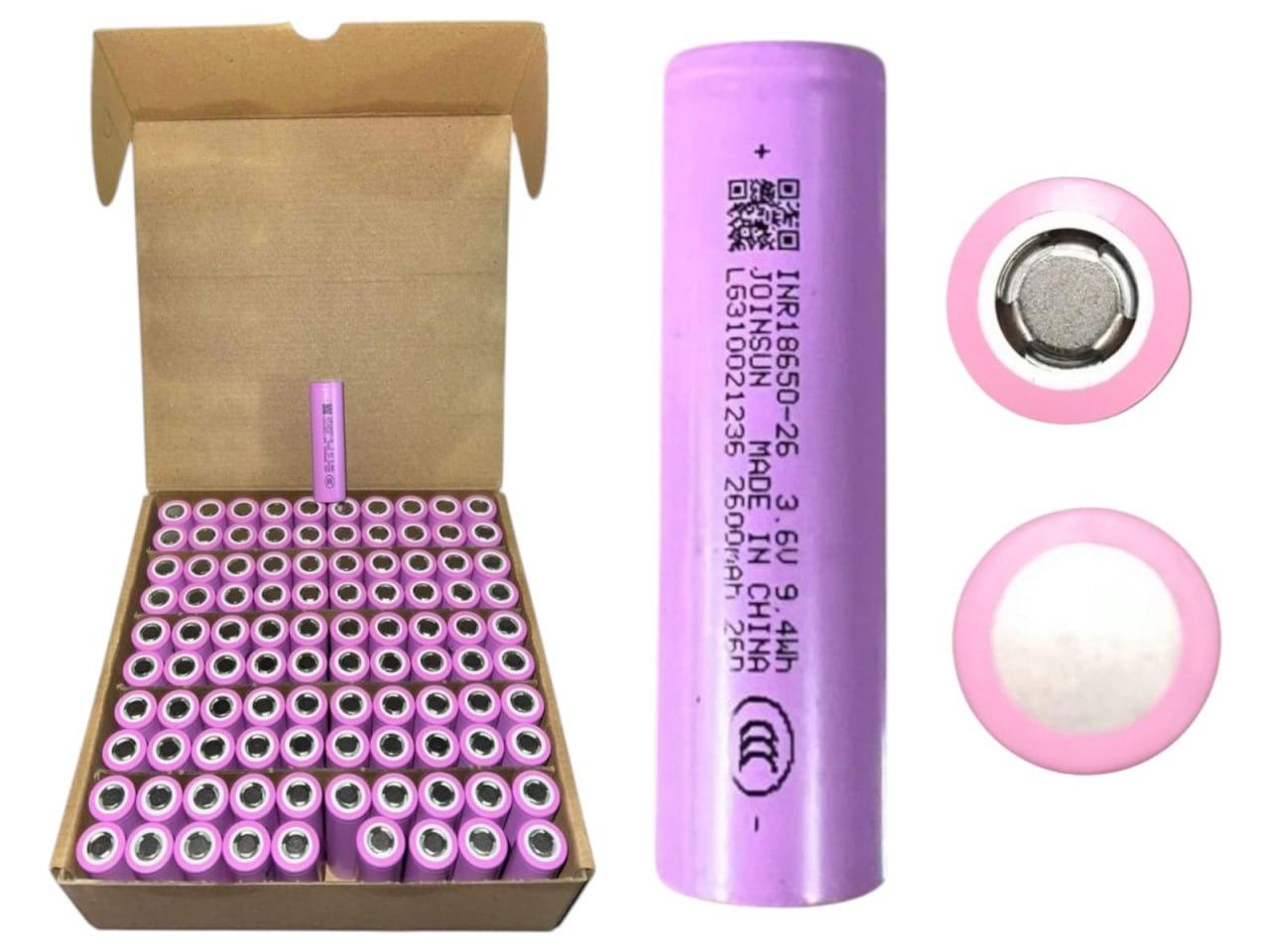 Акумуляторні батареї 18650 2600mah, фото 1