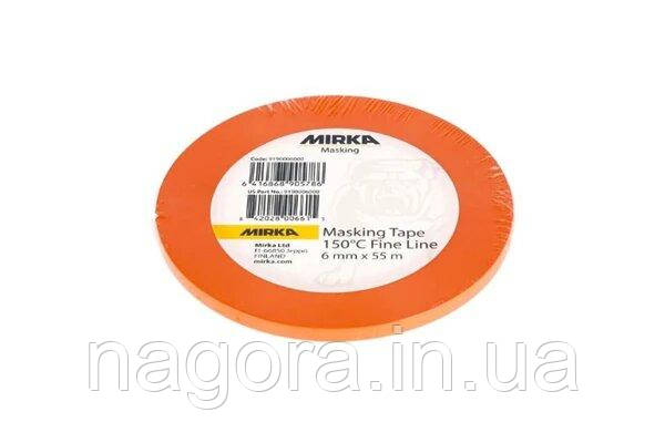 Контурна малярська стрічка MIRKA FineLine 3мм*55м (150°C), фото 1