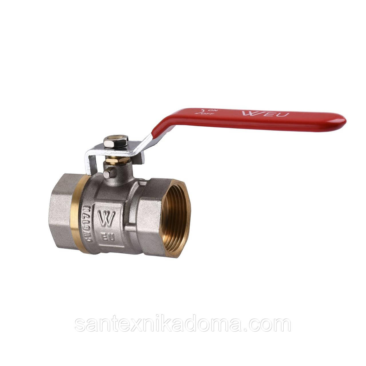 Кран кульовий прямий WATER VALVE 2″ ЗВ КP NV Q002