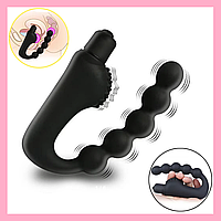 Вібростимулятор простати для чоловіків, Вібратор для анальної стимуляції, Масажер із вібрацією, Інтимні іграшки