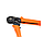 Кримпер CINLINELE HCS8 6-4 для обтискання кабельного наконечника, orange + набір кабельних наконечників, фото 3