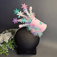 Обруч на голову хлопушка, обруч хлопушки, обруч феєрверк, обруч салют