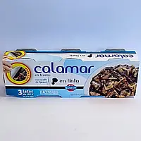 Шматочки кальмара з чорнилом Hacendado Calamar en Tinta 80г x 3 шт
