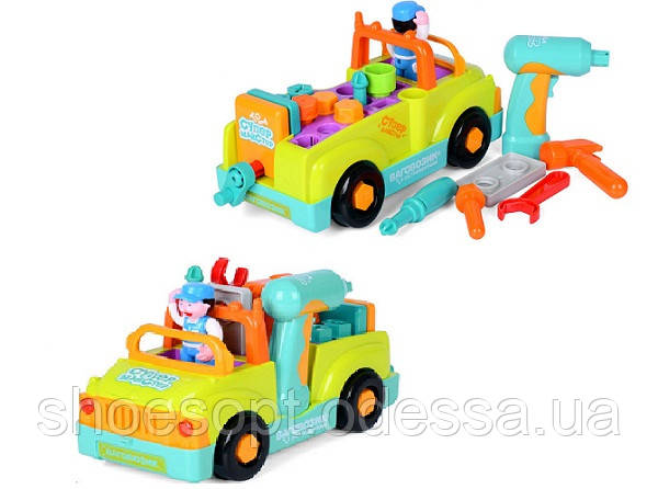 Музична машина конструктор із набором інструментів, світло, звук, фото 1