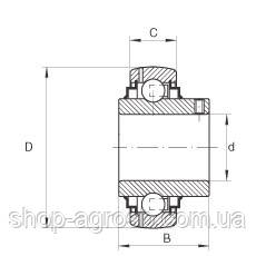 Підшипник FYH UC310L3 посилений потрійне ущільнення, фото 2