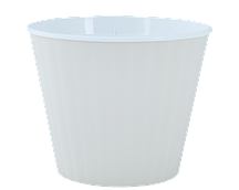 Вазон Ібіс подвійний біла роза-білий 17*14