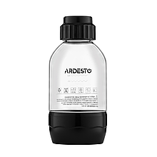 Пляшка для сифону ARDESTO 0,5л, прозора SMW-B05