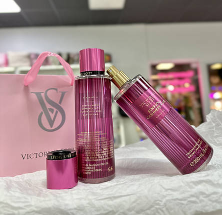 Парфумований спрей для тіла Victoria's Secret Secret Sensuous Cashmere Rose Fragrance Mist 250ml, фото 4
