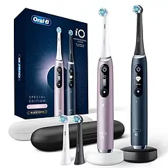 Oral-B iO Series 9 Duo Pack SPECIAL EDITION Black&Pink Набір електричних зубних щіток