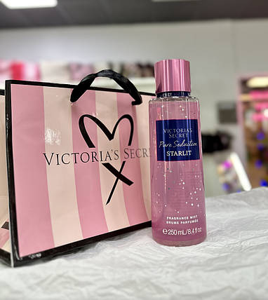 Парфумований спрей для тіла Victoria's Secret VS Pure Seduction Starlit Fragrance Mist 250ml, фото 1