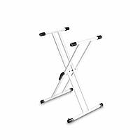 GRAVITY KSX 2 W Стійка для клавішних інструментів подвійна