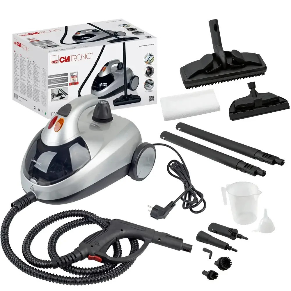 Пароочисник CLATRONIC DR 3280 (1500 Вт, 4 бари, Німеччина), фото 1