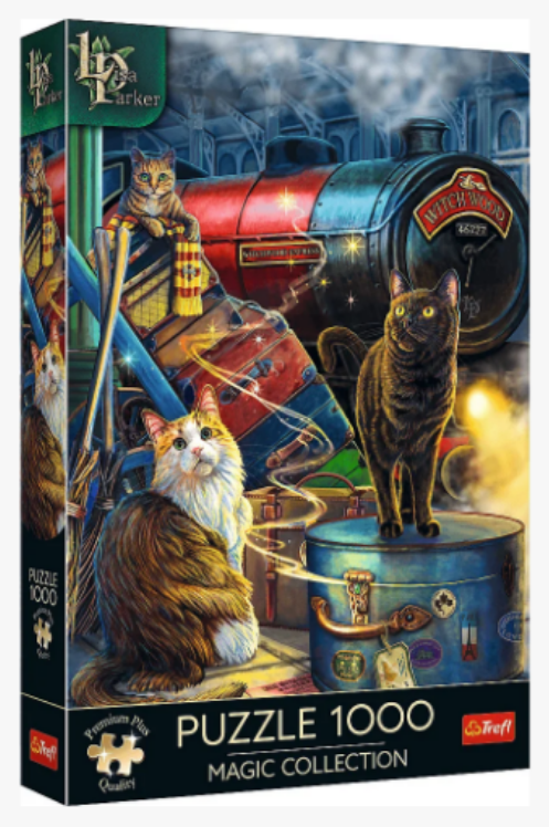 Пазли Відьомський поїзд. Lisa Parker. Magic Collection (1000 ел.) 10897 (Trefl)