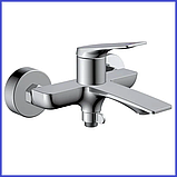 Змішувач для ванної литий латунний з душем Mixxus Premium DERBY 009 (EURO) (MI6597), фото 8