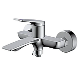 Змішувач для ванної литий латунний з душем Mixxus Premium DERBY 009 (EURO) (MI6597), фото 7