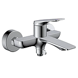 Змішувач для ванної литий латунний з душем Mixxus Premium DERBY 009 (EURO) (MI6597), фото 6