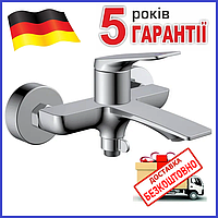 Змішувач для ванної литий латунний з душем Mixxus Premium DERBY 009 (EURO) (MI6597)