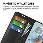 Чохол-книжка Litchie Wallet для Motorola G24 Power Black, фото 6