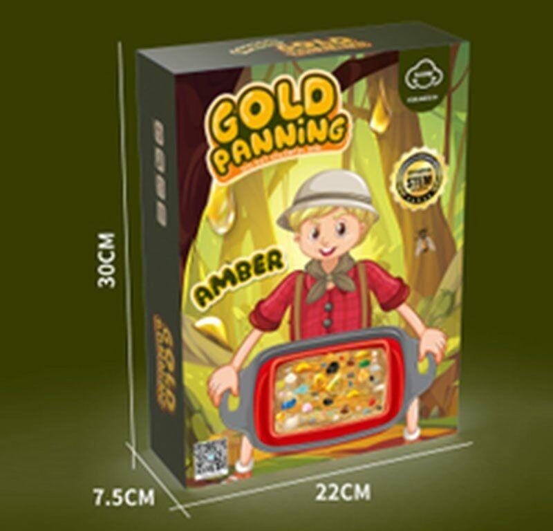 Набір археолога 4063 A (24) сито для промивки, муляжі скарбів, інструменти, в коробці