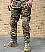 Костюм демісезонний 3в1 Мультикам Куртка Софтшел + Штани ріпстоп з наколінниками + Убакс XL (23394), фото 6