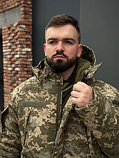 Бушлат військовий Піксель ЗСУ на термопідкладці Omni Heat Розмір 58 (20058), фото 3