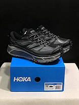 Зимові Чоловічі Кросівки Hoka Mafate Speed 2 Gore-Tex Grey Black / Хока Мафате Спід 2 Гор Текс Сірі з Чорним, фото 3