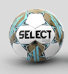 М’яч футзальний SELECT Futsal Future Master Gold FIFA Basic v24 (565) біло/синьо/золотий, official size