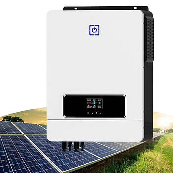 Гібридний однофазний інвертор Victor MAX на 8.2 kW 48V для сонячних систем із чистою синусоїдою