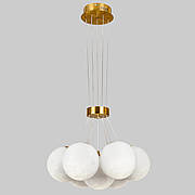 Люстра бронзова підвісна пучок Планети на 7 ламп (82-150F-7 BRZ)