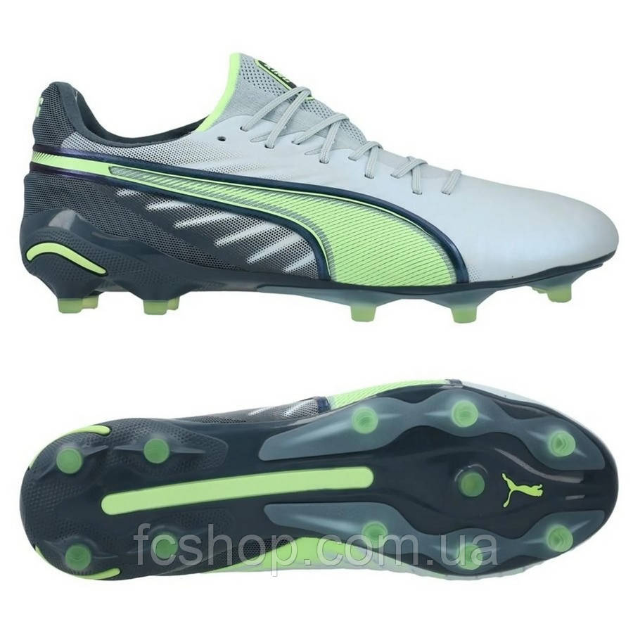Футбольні бутси Puma KING Ultimate FG/AG 107809-03, Сірий, Розмір (EU) — 39