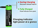 Акумулятор Vapcell P1838A 18650 3800mah  10А (захист + Micro-USB зарядка), фото 4