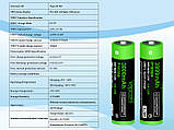Акумулятор Vapcell P1838A 18650 3800mah  10А (захист + Micro-USB зарядка), фото 6
