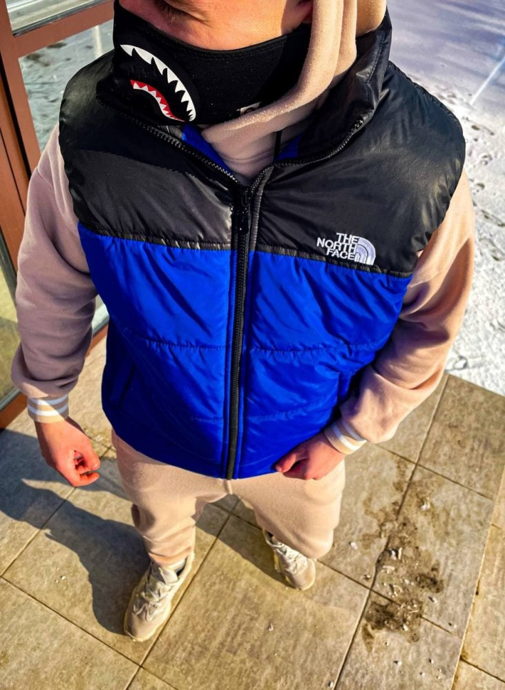 Жилет The North Face синій із чорним 50-7.423
