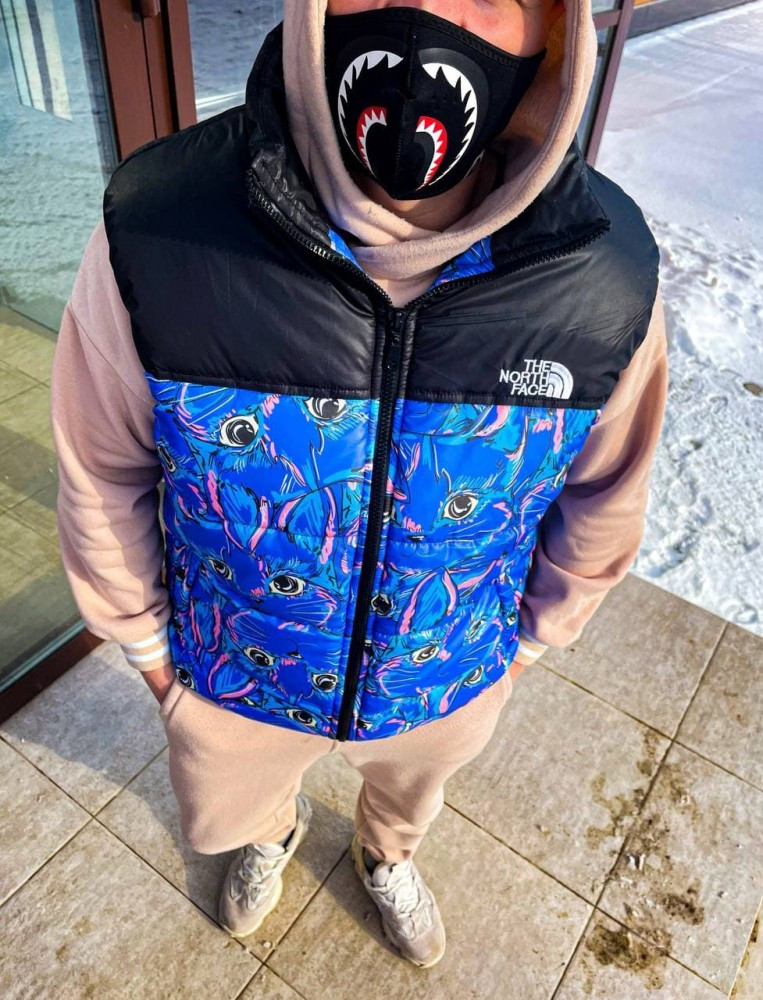 Жилет The North Face синього кольору 50-7.425