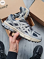 Зимові Чоловічі Кросівки Asics Gel-Kahana 8 Gore-Tex Grey / Асікс Гел-Кахана 8 Гор Текс Сірі, фото 3