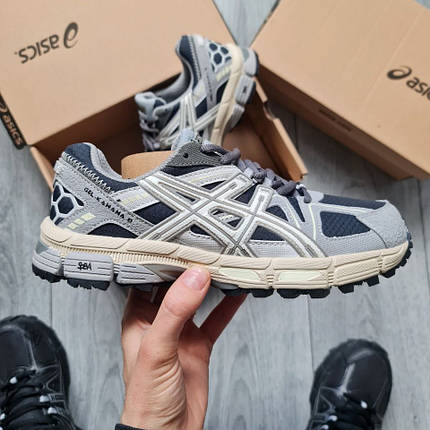 Зимові Чоловічі Кросівки Asics Gel-Kahana 8 Gore-Tex Grey / Асікс Гел-Кахана 8 Гор Текс Сірі, фото 1