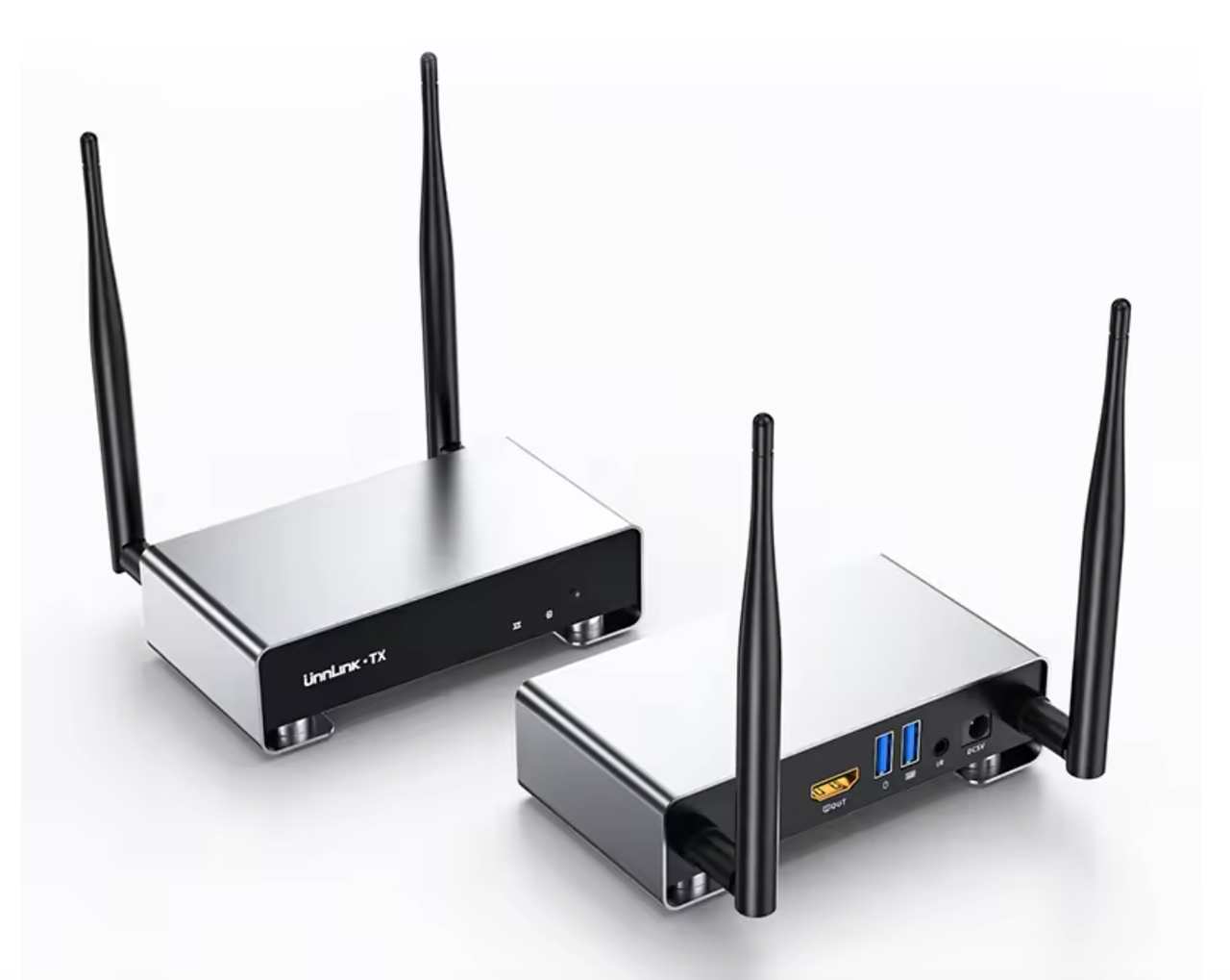 Бездротовий HDMI KVM Unnlink 1080p 60Hz 300 м подовжувач передавач приймач відео USB керування віддалено