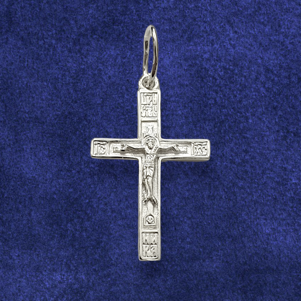 Хрестик срібний 2.71 г, фото 1