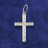 Хрестик срібний 2.71 г, фото 2