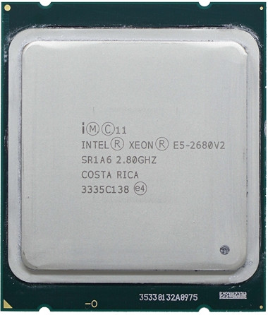 Процесор Intel Xeon E5-2680 v2 LGA2011 2.8-3.6GHz 115 W Ivy Bridge (10 ядер/20 потоків) Б/В