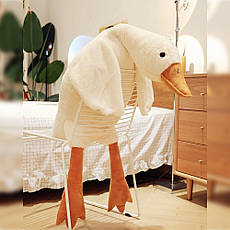 Іграшка подушка велика м'яка Гусь обіймусь, 155 см (237), фото 3